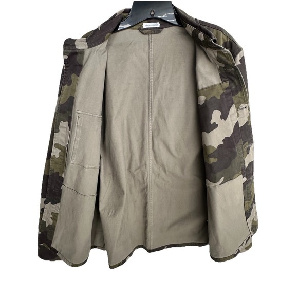 Tomas Maier Italy Camo‎ Jacket Shacket Button Down Mens XL - Picture 7 of 13